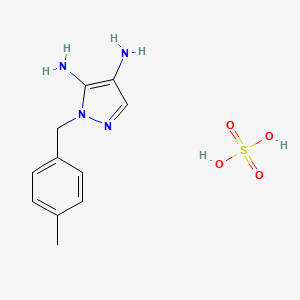 4-METHYLBENZYL 4,5-DIAMINO PYRAZOLE SULFATE