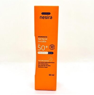 acofarderm Gel facial invisible fotoprotector spf 50+