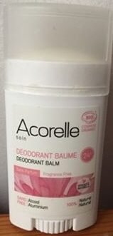 Acorelle Déodorant baume