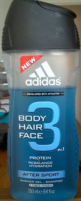Adidas Body hair face – After sport