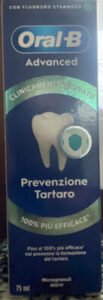 Advanced prevenzione tartaro Oral B