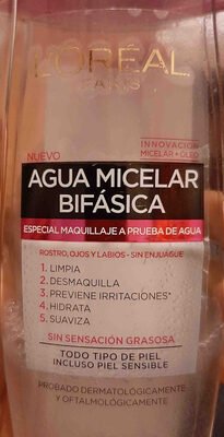 agua micelar bifasica