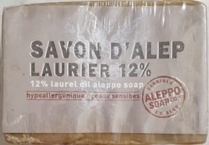 Aleppo Soap & Co. Savon d’Alep Laurier 12%