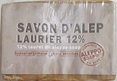Aleppo Soap & Co. Savon d’Alep Laurier 12%