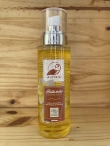Aleyria Cosmétiques Huile sèche fleur de Monoï