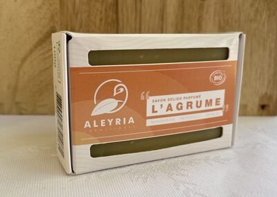 Aleyria Cosmétiques Savon solide L’agrume – Aleyria Cosmétiques
