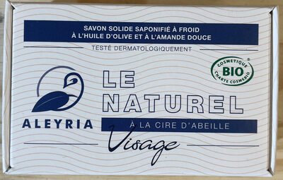 Aleyria Cosmétiques Savon solide Le Naturel Visage- Aleyria Cosmétiques