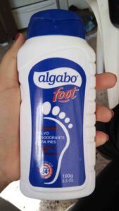 algabo polvo desodorante para pies