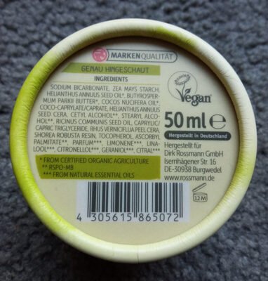 Alterra Naturkosmetik Deocreme Bio-Sheabutter