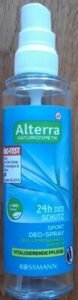 Alterra Sport Deo-Spray Bio-Lemongras, Koffein