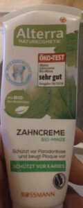 Alterra Zahncreme Bio-Minze