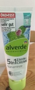 alverde 5in1 zahn-creme