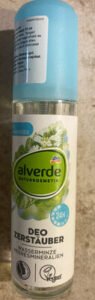 Alverde Alverde pumpás desodor, vízimentával és tengeri ásványokkal