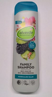 alverde, dm alverde Family Shampoo, Malve Brombeere