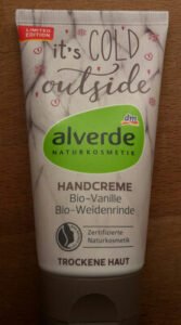 alverde Handcreme It,s cold outside vanille weidenrinde