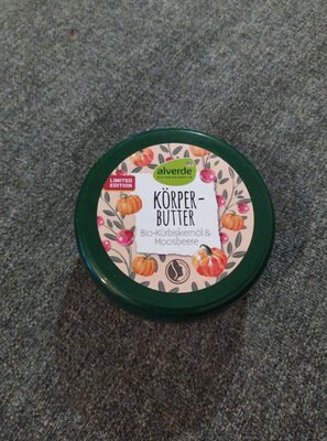 alverde Körperbutter Bio-Kürbiskernöl & Moosbeere
