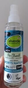 alverde Naturkosmetik Deo Spray Sports Nature