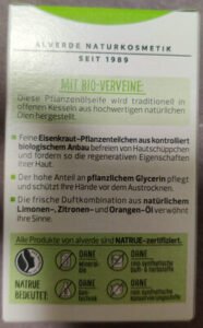 alverde Naturkosmetik, dm Pflanzenölseife Bio-Verveine Normale Haut
