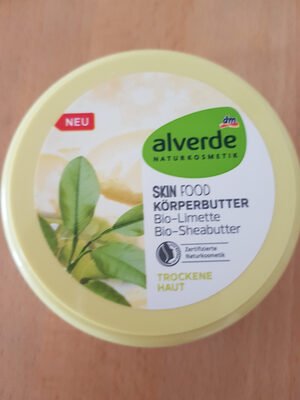alverde Naturkosmetik Skin Food Körperbutter