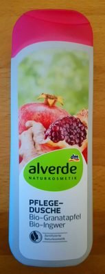 alverde Pflege-Dusche Bio-Granatapfel Bio-Ingwer