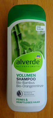alverde Volumen Shampoo Bio-Bambus Bio-Orangenminze