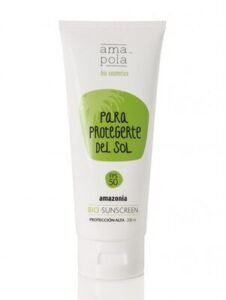 Amapola Biocosmetics Protector solar. Protección corporal alta FPS 50