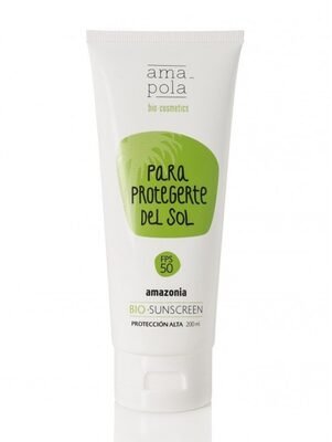 Amapola Biocosmetics Protector solar. Protección corporal alta FPS 50