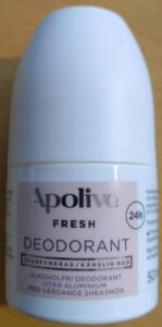 Apoliva Apoliva Fresh Deodorant: Oparfymerad/känslig hud