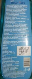 Apollo Essentials Body Wash