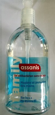 Assanis Gel antibactérien sans rinçage