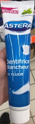 Astera Dentifrice Blancheur au fluor