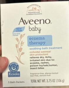 Aveeno Baby Eczema Therapy Soothing Bath Treatment