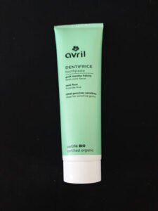 Avril Dentifrice sans fluor