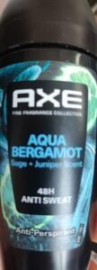 Axe Anti-transpirant Aqua bergamot 48h