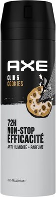 Axe AXE Anti-Transpirant Homme Collision Cuir & Cookies 72h Anti-Humidité 200ml