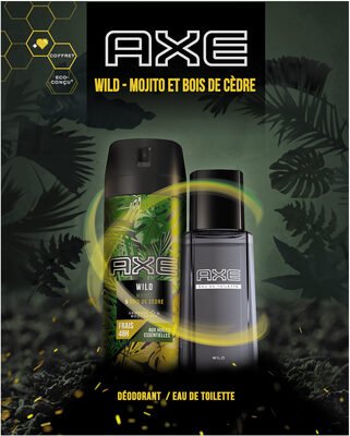 Axe AXE Coffret Wild Eau de Toilette 100ml & Déodorant 150ml x1