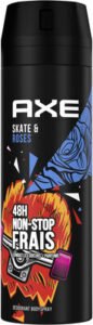 Axe Axe Déodorant Bodyspray Homme Skate & Roses 48h Non-Stop Frais 200ml