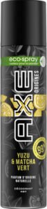 Axe Axe Déodorant Éco-Spray Origines Yuzu & Matcha Vert 85ml