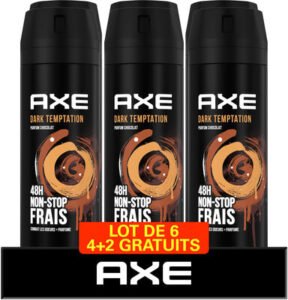 Axe AXE Déodorant Dark Temptation Lot 6x200ml GV