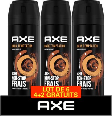 Axe AXE Déodorant Dark Temptation Lot 6x200ml GV