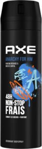 Axe Axe Déodorant Homme Bodyspray Anarchy 48h Non-Stop Frais 200ml