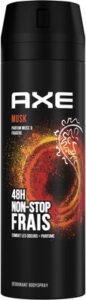 Axe AXE Déodorant Homme Bodyspray Musk 48h Non-Stop Frais 200ml