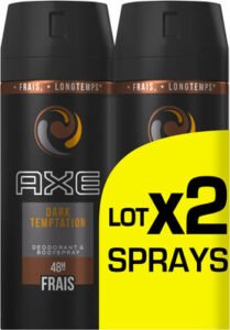 Axe AXE Déodorant Homme Dark Temptation Lot 2x150ml
