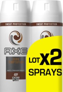 Axe Axe Déodorant Homme Spray XL Lot 2x150ml
