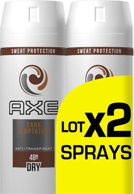 Axe Axe Déodorant Homme Spray XL Lot 2x150ml