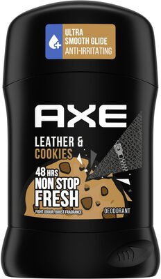 Axe Axe Déodorant Homme Stick Collision Cuir & Cookies 48 h Non-Stop Frais 50ml