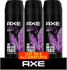Axe AXE Déodorant Provocation Lot 6x200ml GV