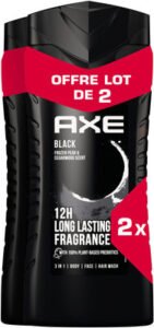 Axe AXE Gel Douche Black Lot 2x400ml