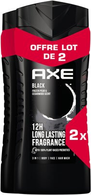 Axe AXE Gel Douche Black Lot 2x400ml
