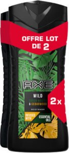 AXE AXE Gel Douche Wild Mojito & Bois de Cèdre 2x400ml
